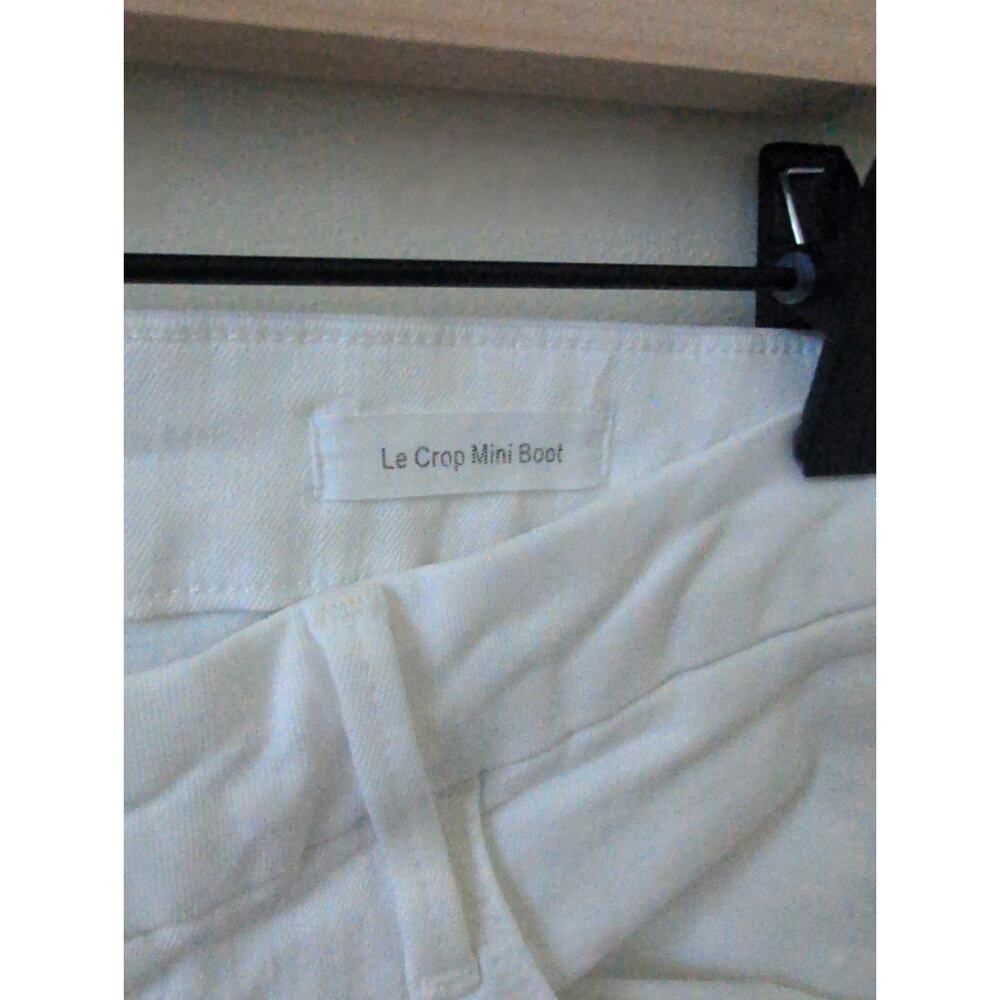 FRAME Le Crop Mini Boot in White size 28 - Picture 4 of 6